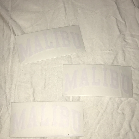 TWO peel off stickers - Picture 1 of 3